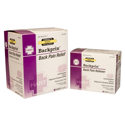 BACKPRIN Pain Reliever group