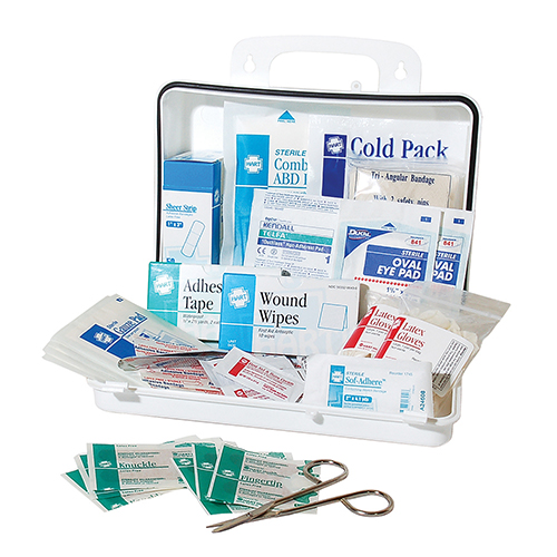 Bulk First Aid Kit, 25-Person, OSHA Standard, Polypropylene Box