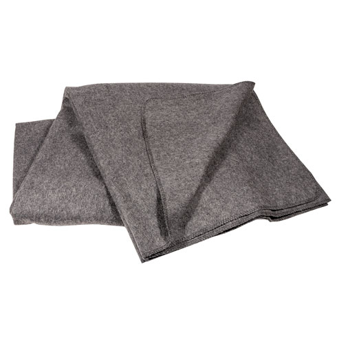 Blanket, Wool, Gray