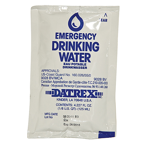 DATREX Emergency Drinking Water, 4.2 oz