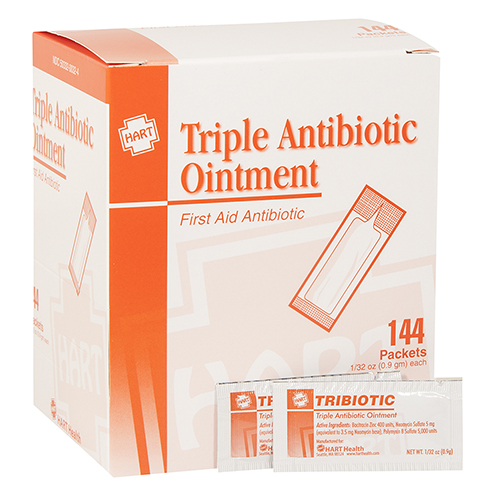 Tribiotic, Triple Antibiotic Ointment, 0.9 gm packets, 144 per box