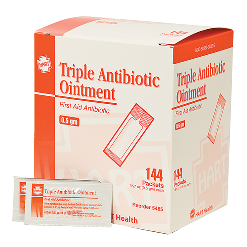 Tribiotic, Triple Antibiotic Ointment, 0.5 gm packets, 144 per box