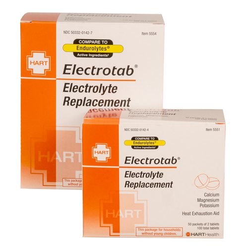Electrotab, Electrolyte Replacement, Compare to Endurolytes