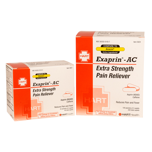 Exaprin-AC, Extra Strength Pain Reliever, Anacin