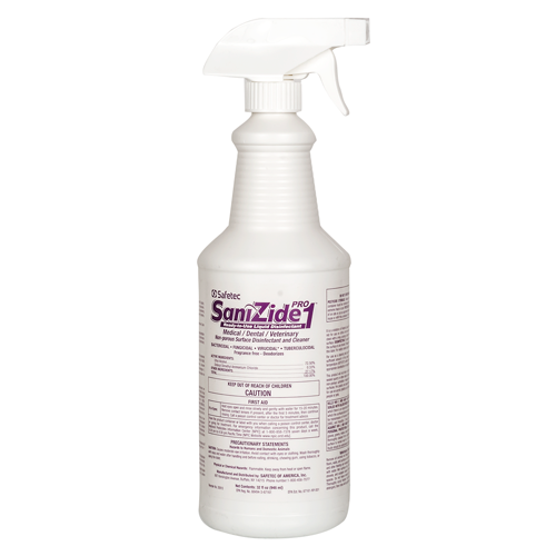 SaniZide Pro, disinfectant spray, 32 ounce