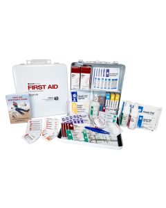 Truck First Aid Kit, OSHA, Bulk, Metal Box, Large