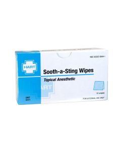 Sooth-A-Sting Wipes, Topical Anesthetic, 10 per unit