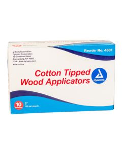 DUKAL Cotton Tipped Applicators