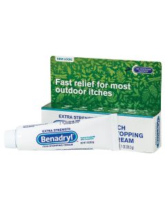 Benadryl Anti-Itch Cream, Extra Strength, 1 oz