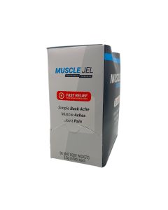 Muscle Jel Pain Relieving Gel, 3.5 gm packets, 96 per box
