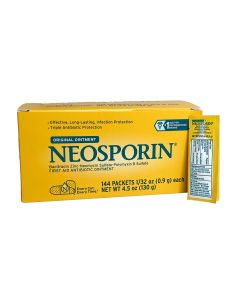 Neosporin Ointment, Triple Antibiotic, 1/32 oz, 144 per box