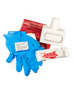 Body Fluid Clean-up Kit, zip bag
