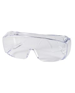 Safety Glasses, jumbo, plastic, each