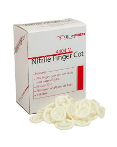 Finger Cot, TechMed, Nitrile, 144 per box