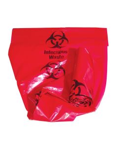 Infectious Waste Bag, biohazard, 30 gallon, 25 per package
