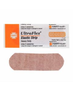 UltraFlex, Strip Adhesive Bandages, Heavy Woven Cloth, 1" x 3", 50 per box
