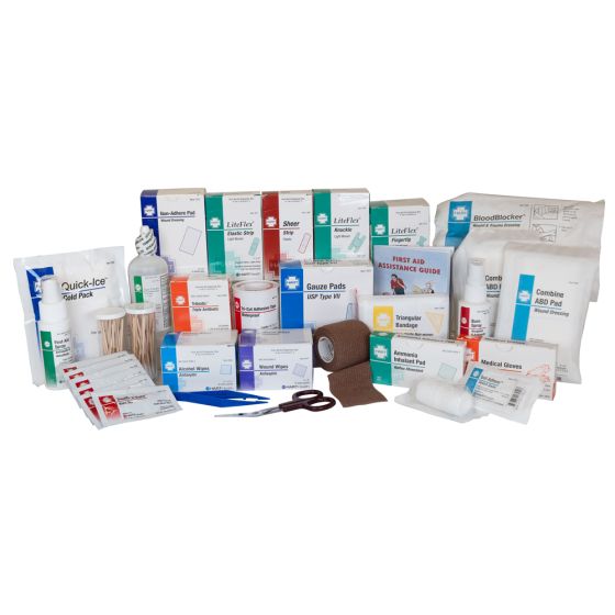 3-Shelf First Aid Station Refill, without medications