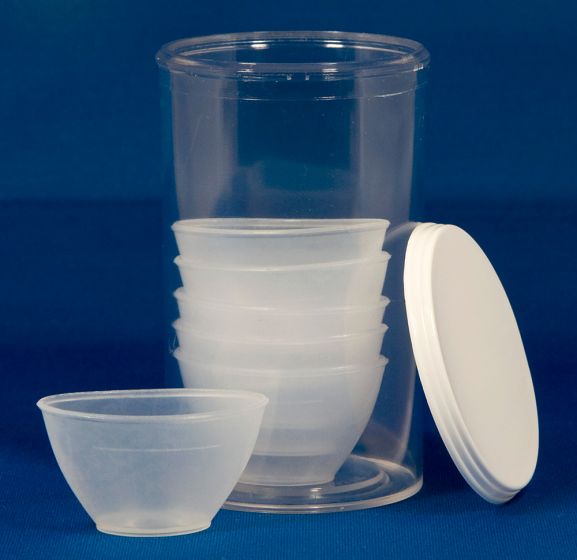 Eye Cups, non-sterile, plastic, 6 per vial