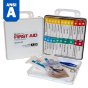 24 Unit First Aid Kit, ANSI Class A, Polypropylene Box