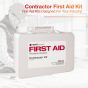 Contractor First Aid Kit | First Aid Kits Designed For Your Industry! HART Health's Contractor First Aid Kit – Comprehensive Medical Supplies for Workplace Safety
Stay prepared for common workplace injuries with our Contractor First Aid Kit. Specifically
