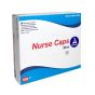 Bouffant Cap, disposable, blue, 100/bag