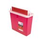 Sharps container, sharps disposal, 5qt, each