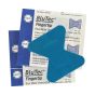 BluTec, Blue Metal Detectable Fingertip Bandages, Heavy Woven Elastic Cloth, 1-3/4" x 2", 40 per box