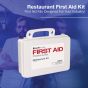Restaurant First Aid Kit | First Aid Kits Designed For Your Industry! | This kit will surely be a favorite for your kitchen staff! It even includes a wide-variety of blue adhesive bandages.
