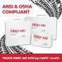 ANSI & OSHA Compliant Truck First Aid Kits | Truck First Aid Kit, OSHA, Bulk, Metal Box, Large by HART Health